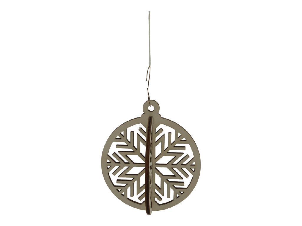 Weihnachtsornaments 3D - Frosthasen