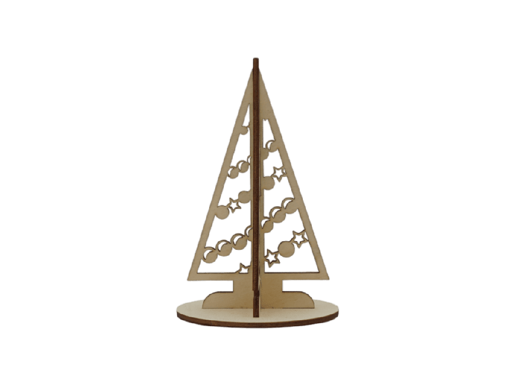 3D Weihnachtsbaum - Glanzbaum