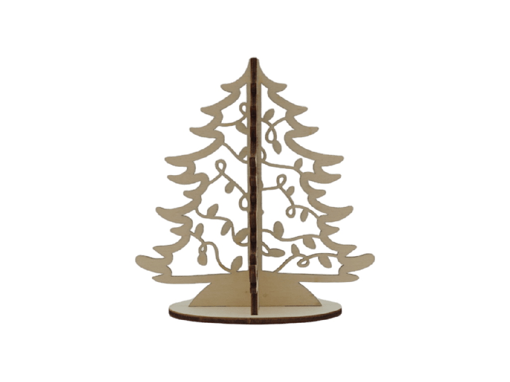 3D Weihnachtsbaum - Festliche Tanne