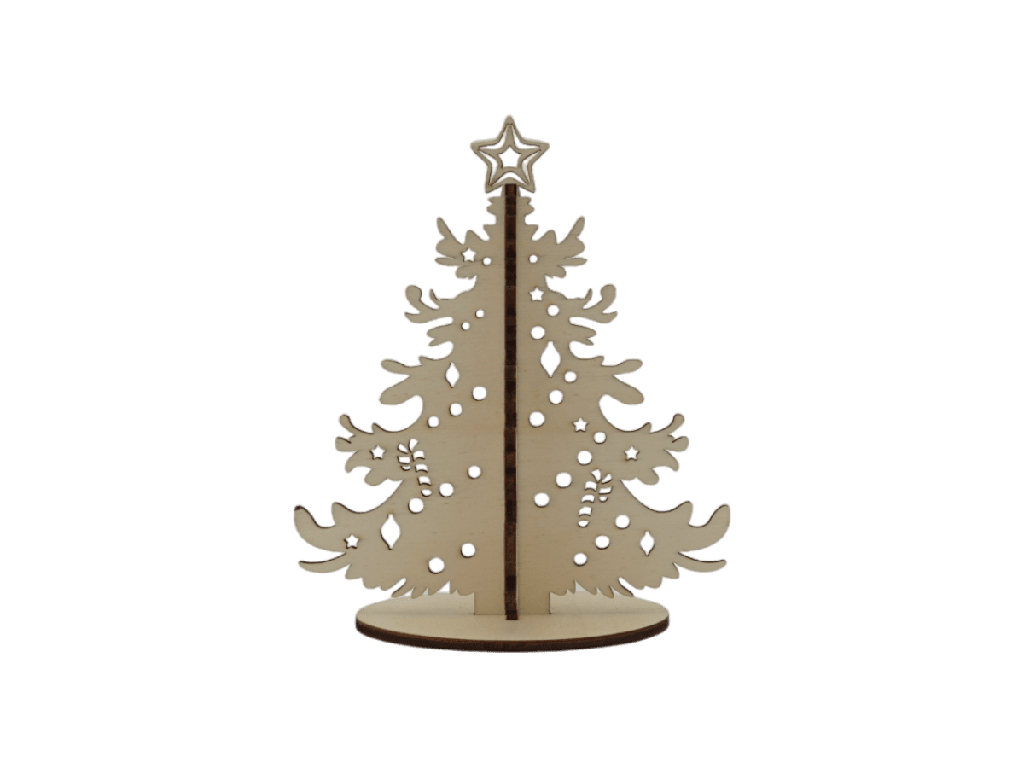 3D Weihnachtsbaum - Sternentanne