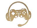 Holzdekoration - Gamer Headset