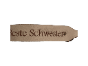 Schlaufenanhänger „Beste Schwester“