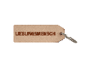 Schlüsselanhänger „LIEBLINGSMENSCH“