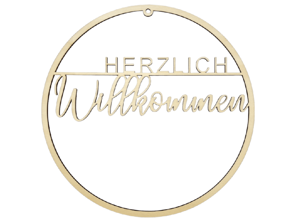 Türkranz „HERZLICH Willkommen“