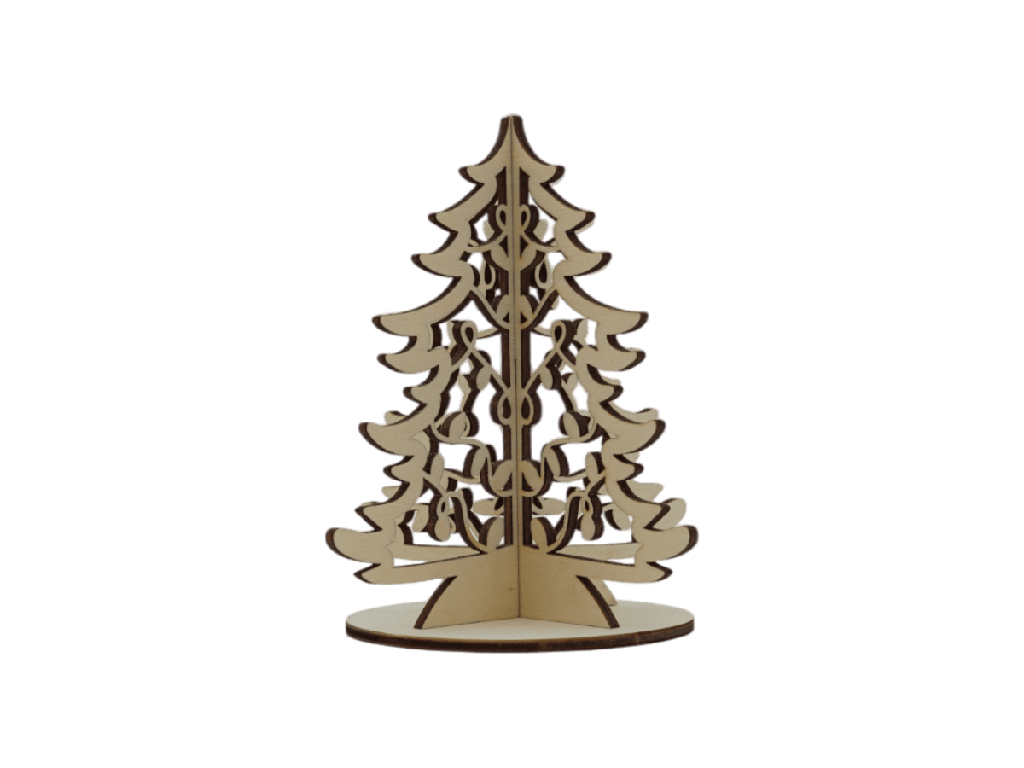 3D Weihnachtsbaum - Festliche Tanne