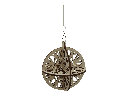 Weihnachtsornaments 3D - Kristallwirbel