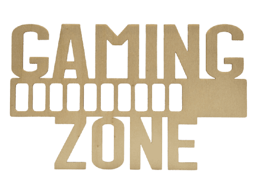 Holzdekoration „Gaming Zone“