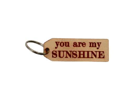 [A00893] Schlüsselanhänger „you are my SUNSHINE“