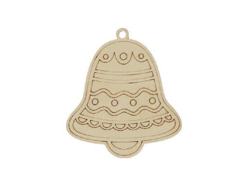 [A01109] Weihnachtsornament - Glocke