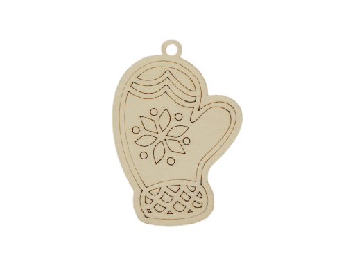 [A01111] Weihnachtsornament - Handschuh