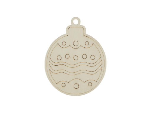 [A01114] Weihnachtsornament - Weihnachtskugel