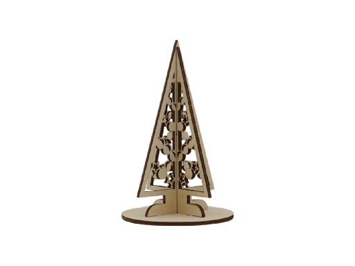 [A01277] 3D Weihnachtsbaum - Glanzbaum